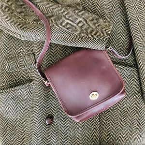 Vintage Coach Brown Crossbody Bag